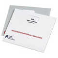Heavyweight Registration Envelopes w/ Window (2 Color)